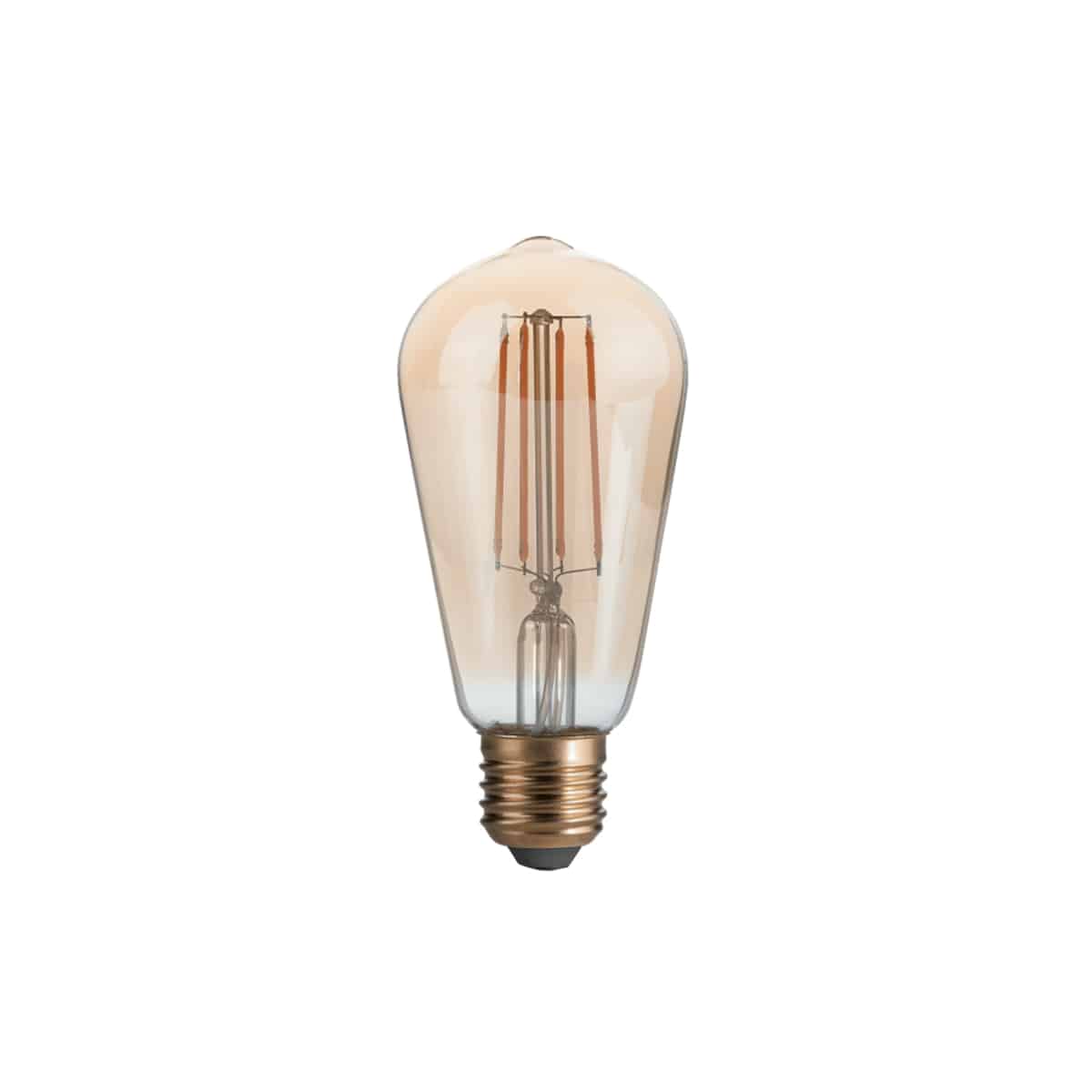 Lampadina LED Filamento Vintage ST21 E27 6W 650lm 2200K - Eurekaled
