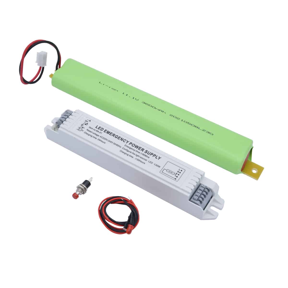 Kit driver di emergenza LED universale con uscita 220V con batteria al  litio - Eurekaled