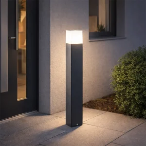 Lampione da Giardino VADRA 50 cm – Alluminio, E27, IP44