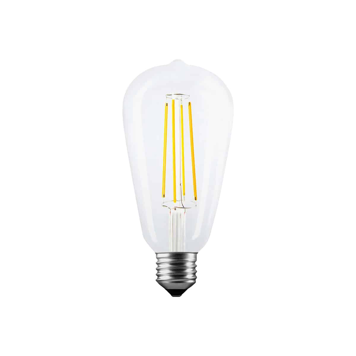Lampadina LED Filamento ST21 E27 6W 2700K, 4000K - Eurekaled