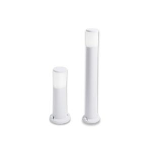 Lampione LED da giardino bianco AMELIA E27 11W CCT H400mm, H800mm – IP55