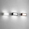 Applique LED da esterno rettangolare E27 220V IP65 - Bianco, nero, corten