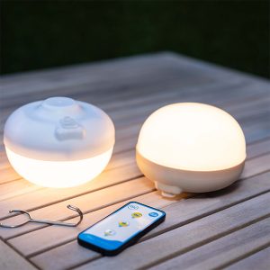 Lampadina LED portatile ricaricabile Cherry con telecomando 9W IP54