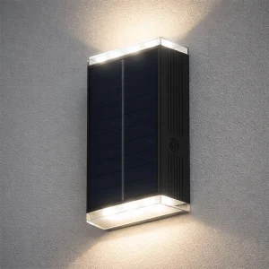 Applique LED solare 1,5W 20lm CCT IP54 doppia emissione  - Luce selezionabile