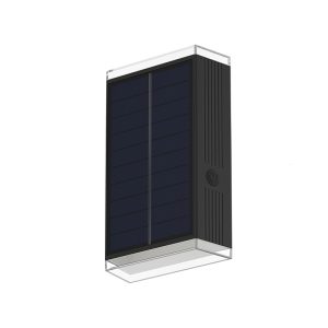 Applique LED solare 1,5W 20lm CCT IP54 doppia emissione  - Luce selezionabile
