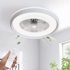 Plafoniera LED da soffitto con ventilatore 62W 5950lm CCT 220V IP20