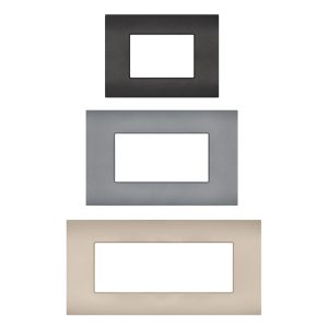 Placche compatibili al 100% con la serie Vimar Arké