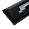 Applique LED nero 20W 1500lm 4000K IP54