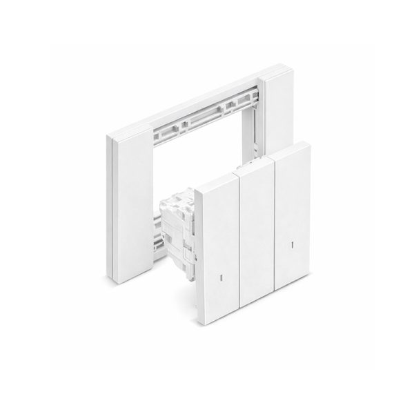 Presentazione interruttore bianco serie Zen