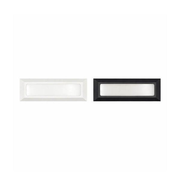 Segnapasso LED 3W 370LM CCT 3000/4200/6500K IP65 - Bianco, nero