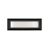 Segnapasso LED nero 3W 370LM CCT 3000/4200/6500K IP65