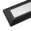 Segnapasso LED nero 3W 370LM CCT 3000/4200/6500K IP65