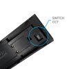 Segnapasso LED nero 3W 370LM CCT 3000/4200/6500K IP65