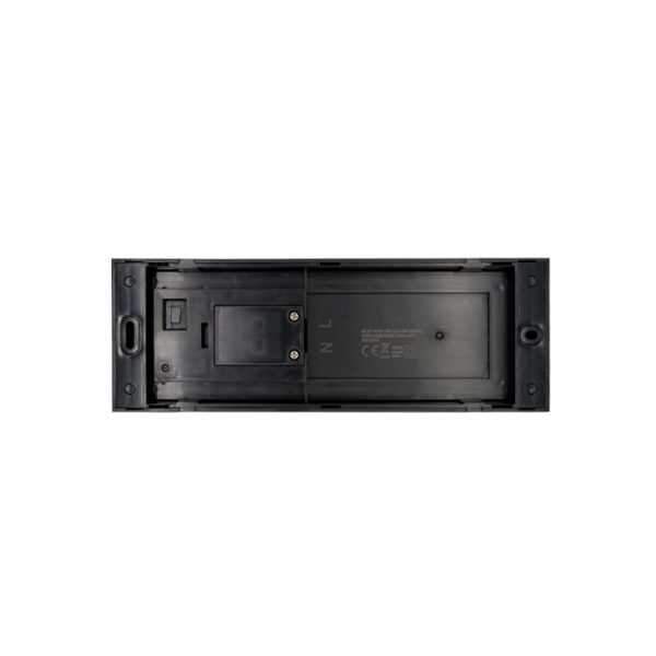 Segnapasso LED nero 3W 370LM CCT 3000/4200/6500K IP65