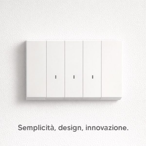 Interruttori e frutti bianchi serie ZEN