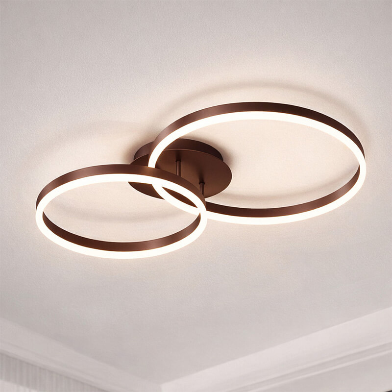 Plafoniera LED design moderno 31W 1950lm dimmerabile CCT 3000K–6500K