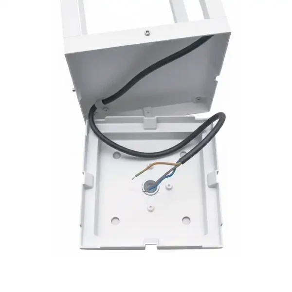 Lampione da Giardino E27 H60cm IP65 bianco dettaglio