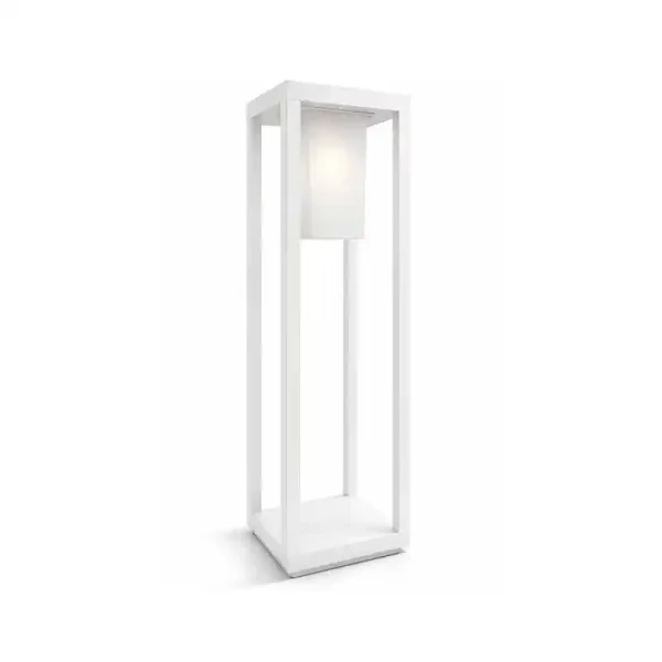 Lampione da Giardino E27 H60cm IP65 bianco