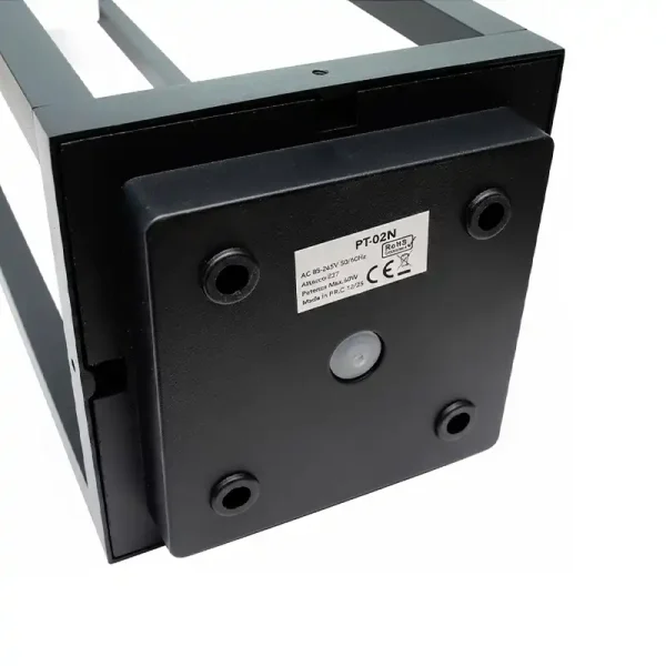Lampione da Giardino E27 H60cm IP65 nero dettaglio