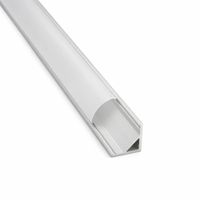 Profilo Angolare in Alluminio per Strisce LED fino a 9,56 mm – 2 Metri