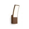 Applique da esterno LED 12W CCT IP65 - Luce selezionabile - Corten