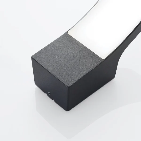 Applique da esterno LED 12W CCT IP65 - Luce selezionabile - Nera
