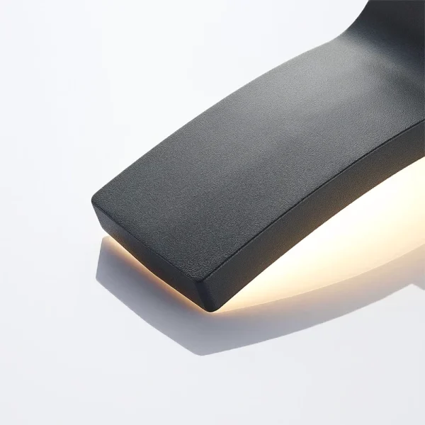 Applique da esterno LED 12W CCT IP65 - Luce selezionabile - Nera