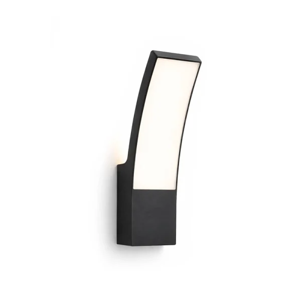 Applique da esterno LED 12W CCT IP65 - Luce selezionabile - Nera