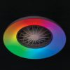 Plafoniera con Ventilatore LED PLAVE illuminato RGB